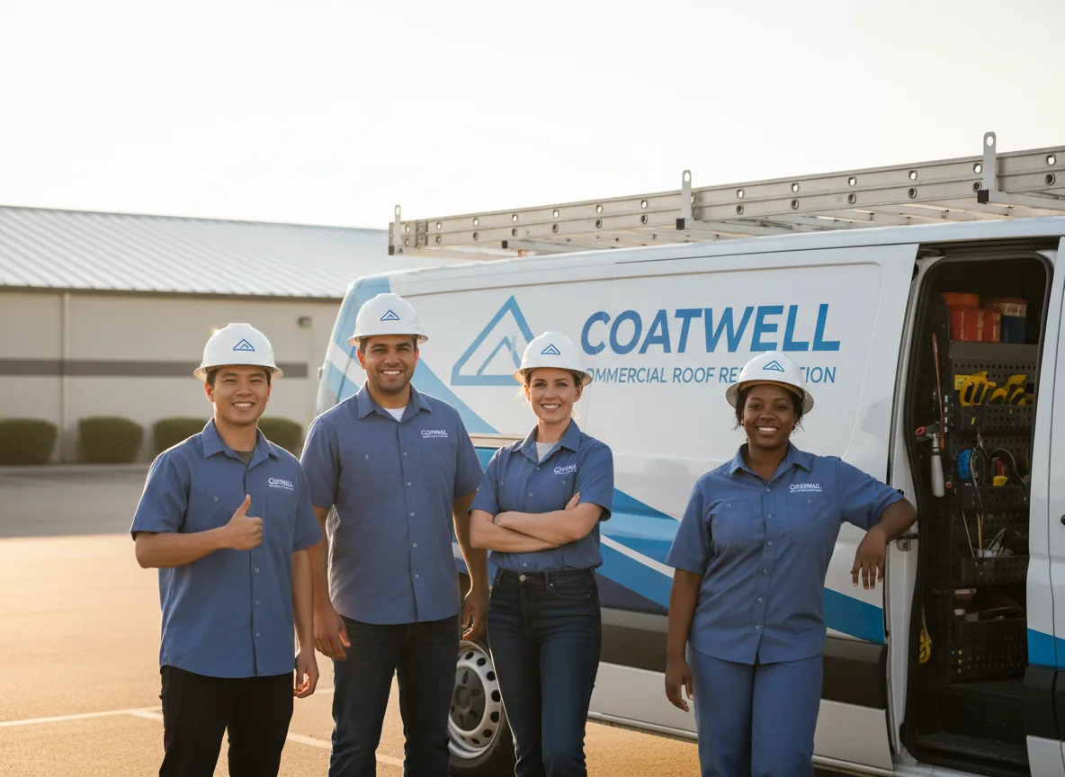 Commercial roof coating company in Herndon, PA